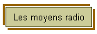 Les moyens radio